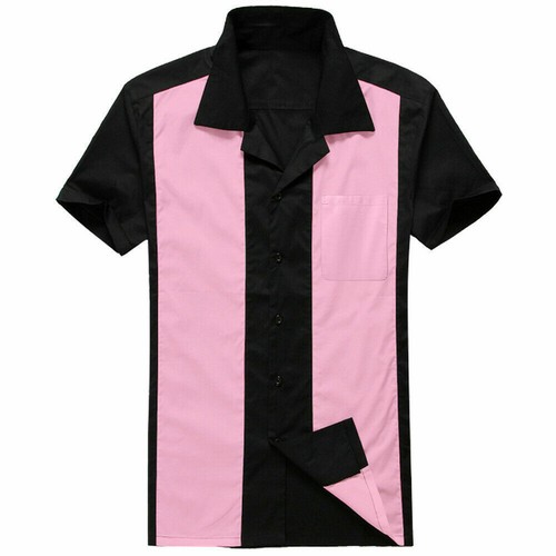 Mens Vintage Charlie Sheen Bowling 