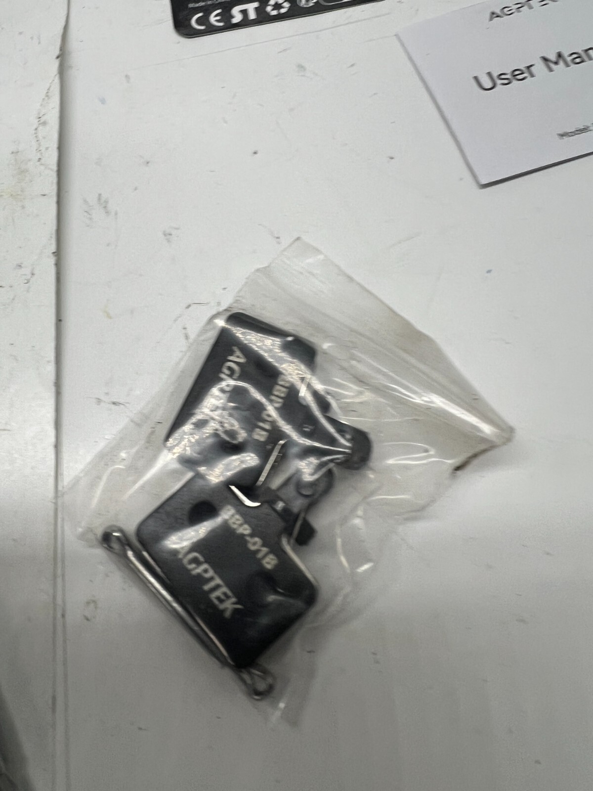 Qty 2 Pairs Agptek Bike Brake Pad BBP-01B for Mountain Bike Disc Brakes