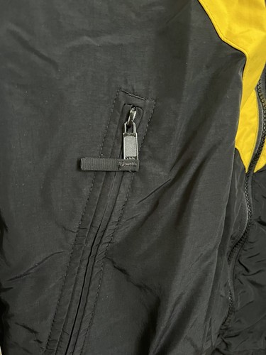 US Army APFU PT Physical Fitness Uniform Jacket Black/Yellow Size Small/Long - Picture 5 of 7