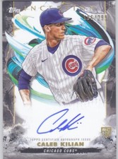 2023 TOPPS INCEPTION..CALEB KILIAN..RC..AUTOGRAPHS../299..# BRES-CK..CUBS