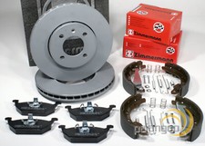Zimmermann Bremsscheiben Set vorne Bremsbacken Zubehör hinten für Skoda Citigo