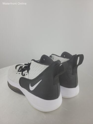 Nike ZM Rize Sneakers Basketball Shoes Black and White Men's Nike ZM Rize Sneakers Basketball Shoes Black and White Men's