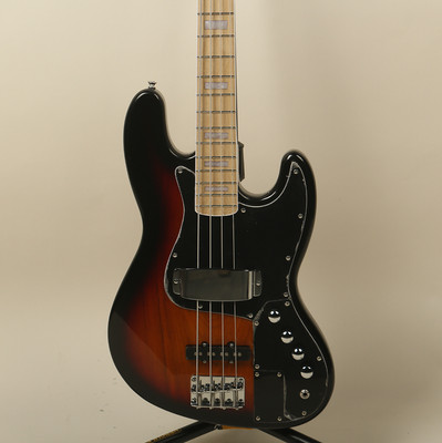 Custom 4-string Electric Bass Guitar 3TS Maple Fretboard Chrome Hardware Bass