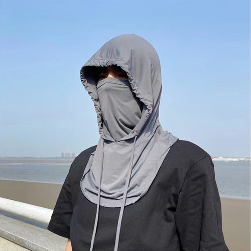 Ice Silk Neck Cover Sonnenschutz ventes exceptionnelles Anti-Uv Halbgesichtsmaske :