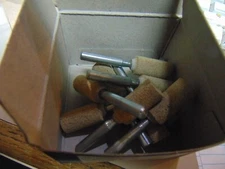 10 -PFERD Poliflex Mounted Point Silicon Carbide Shape shank 1/4 80 grit