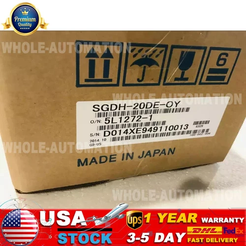 1PCS YASKAWA SGDH-20DE-OY NEW IN BOX SGDH20DEOY Servo Drive UPS VIP