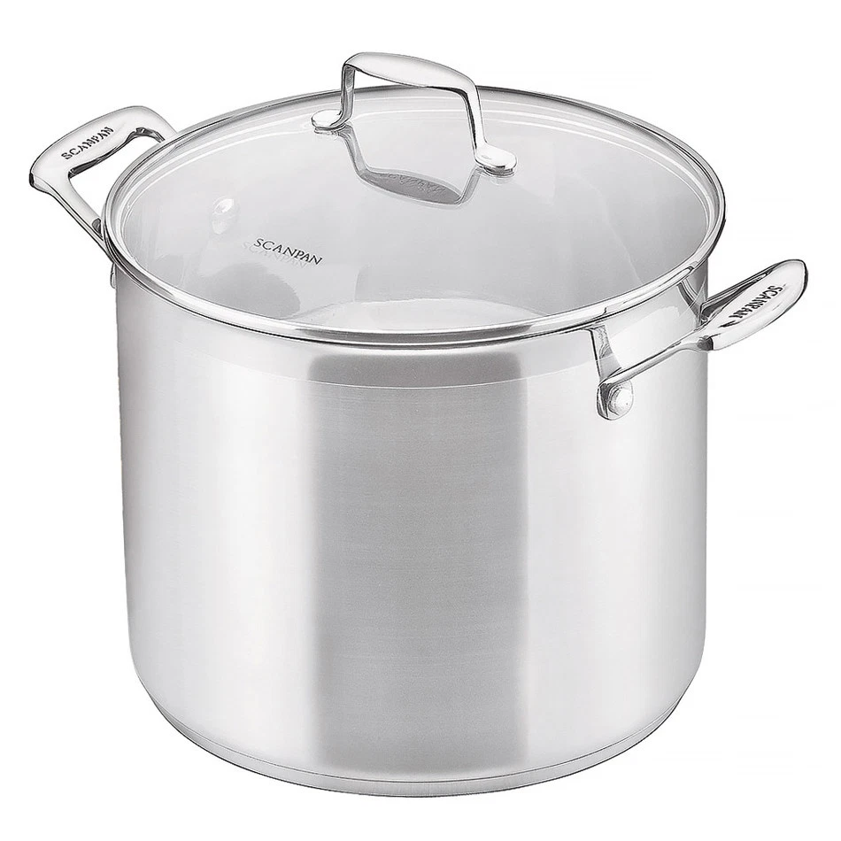 100% Genuine! SCANPAN Impact Stainless Steel 26 cm 11 L Stock Pot! RRP $229.00!