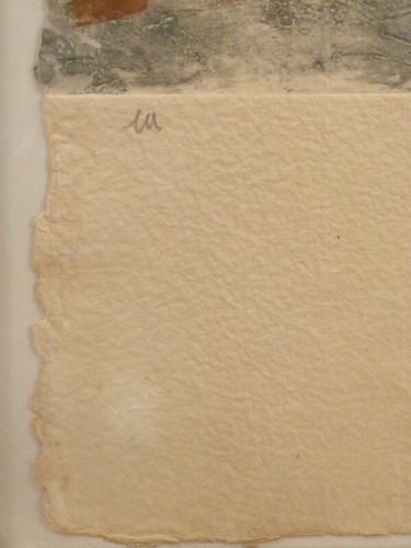 ze16/3 JAMES COIGNARD Grabado Carborundum 1977 "Perfil en gris" Ex. ea - Imagen 5 de 7