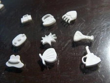 SpongeBob Operation Game REPLACEMENT Parts - 9 Pieces Sponge Bob