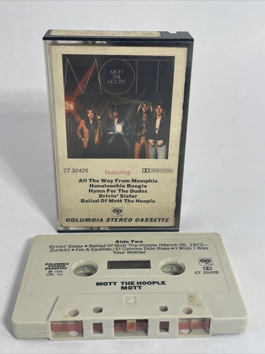 Mott The Hoople Cassette Mott 1973 Album Ian Hunter Glam Rock | eBay