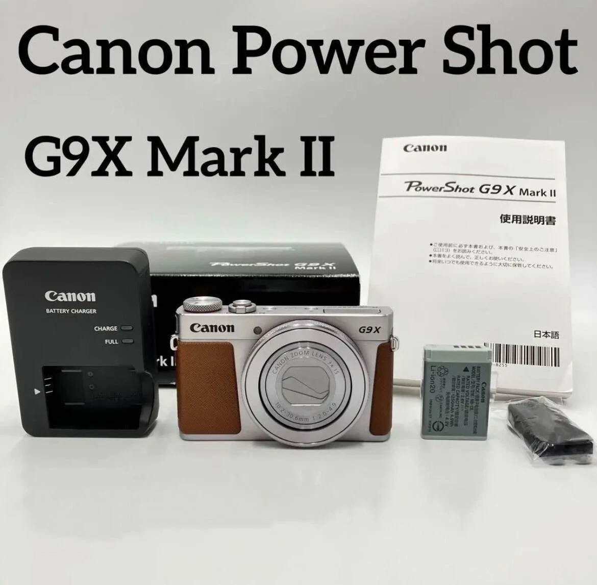 Canon PowerShot G9X Mark II Digital Camera Silver From Japan | eBay
