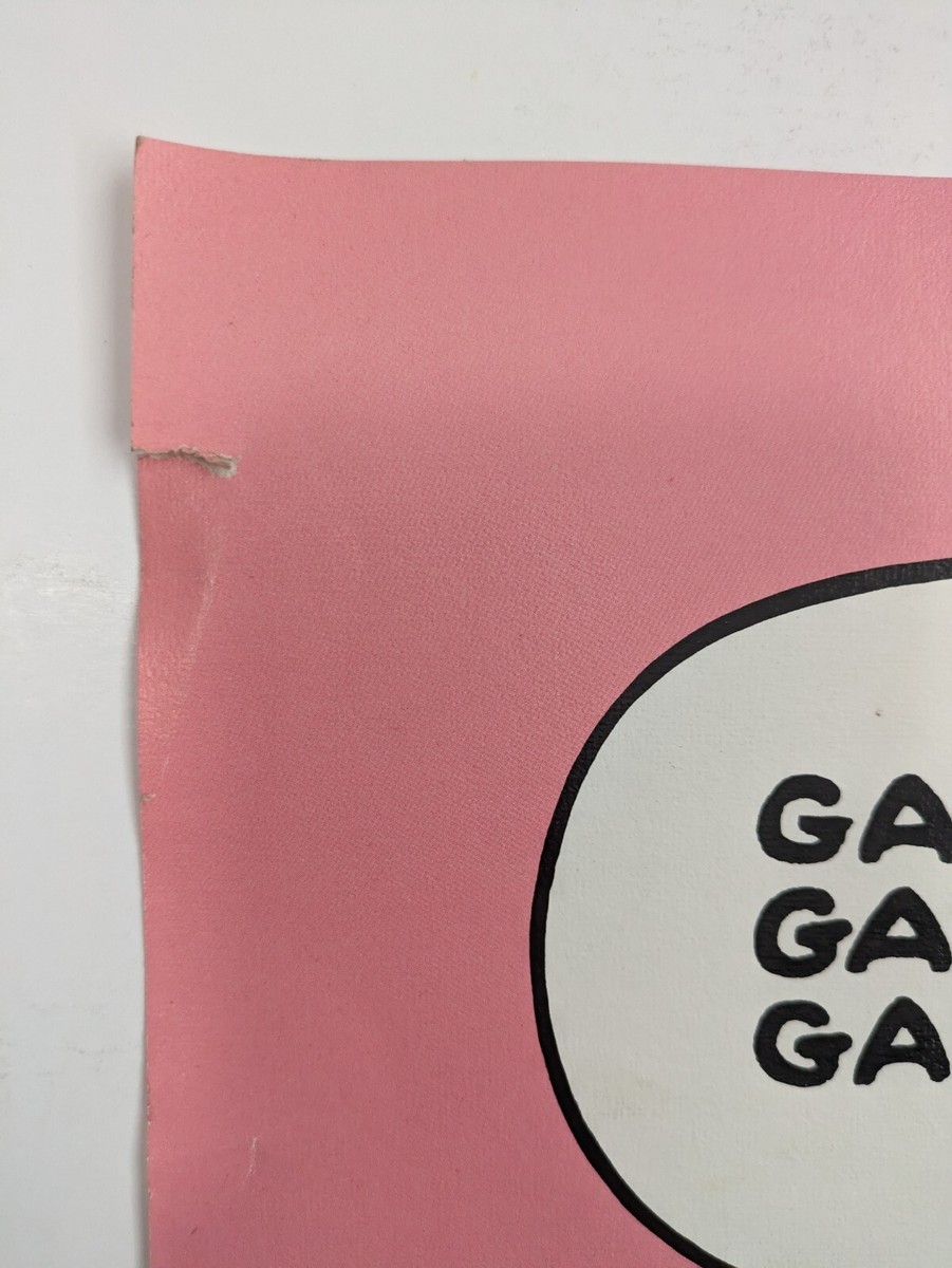 VTG Argus 1978 Garfield Poster #43416 Pink Jim Davis 14