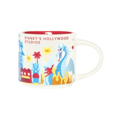 New Starbucks Disney Parks Hollywood Studios Maleficent Dragon YAH Ceramic Mug