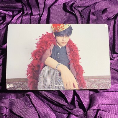 BTS V RED 1995 Edition Kpop Boy Photo Card Red King