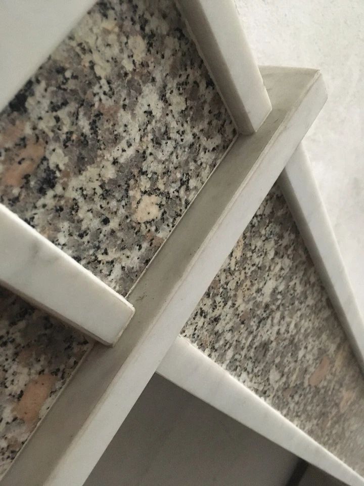 Elegantissima Cornice Camino Marmo Granito Old Fireplace Marble - Image 4 of 4