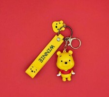 WINNIE THE POOH KEYCHAIN WITH DETACHABLE HAND STRAP