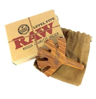 NEW - GENUINE RAW Level Five Wooden Cigarette Holder - Authentic