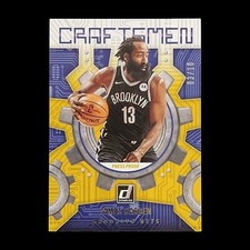 2021-22 Panini Donruss James Harden Craftsmen Gold /10