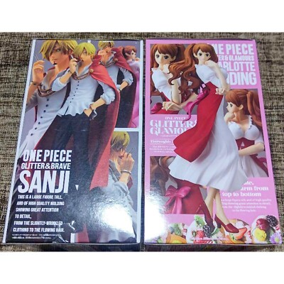ONE PIECE GLITTER BRAVE SANJI Cloak GLAMOURS CHARLOTTE PUDDING Red