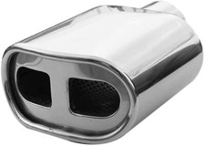 Auspuffblende Endrohr Edelstahl Universal Für Opel Tigra Meriva Zafira