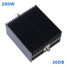 High Power 200W RF Fixed Attenuator N-JK DC-3GHz/4GHz 50Ohm 30dB