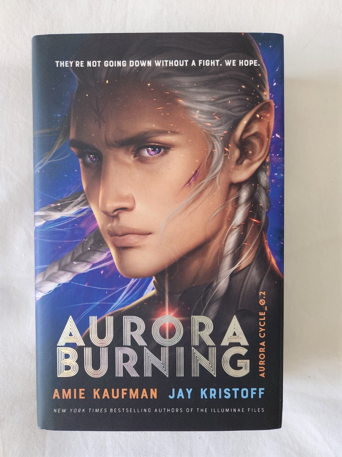 Signed Illumicrate Exclusive Aurora Burning Special Edition by Jay Kristoff & Amie Kaufman