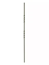 LOT OF 9-DTW AND 3-STW Coffman Series 44" Satin Black Wrought Iron Balusters