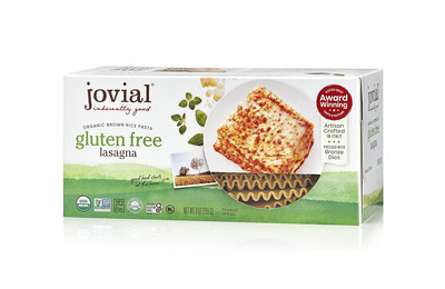 Jovial Organic Gluten Free Brown Rice Pasta, Lasagna, 9 Ounce