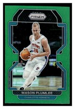 2021-22 Panini Prizm #221 Mason Plumlee Green