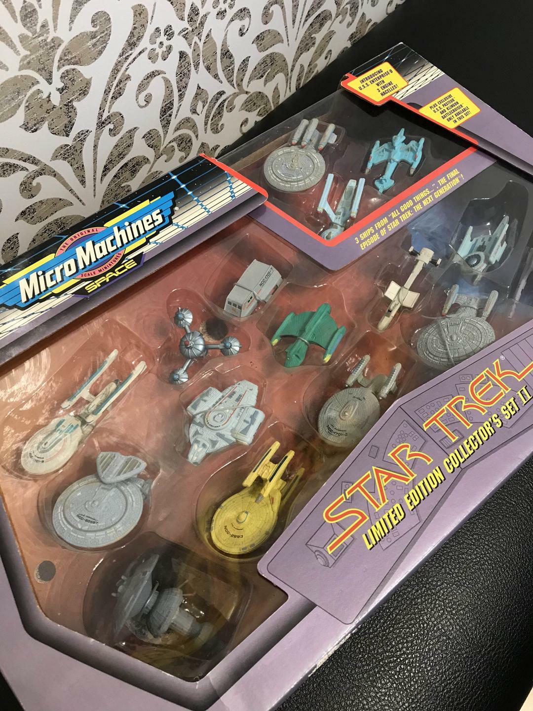 Micro Machines STAR TREK Limited Edition Collectors Set Ⅱ 1995 Japanese