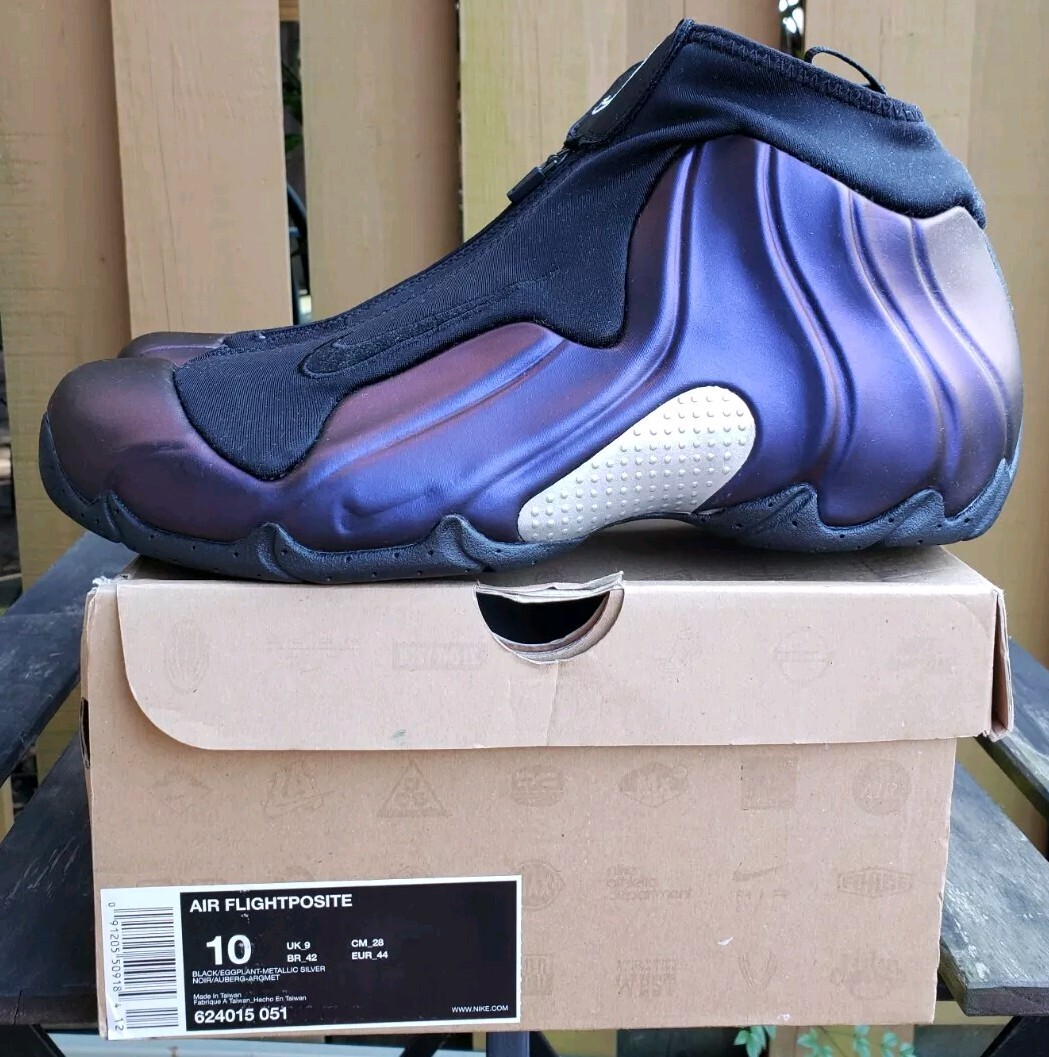 Stocking Fillers Mens Basketball Nike Air Flightposite Eggplant