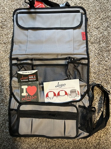 1Pz Grande Sedile Posteriore Auto Organizzatore Lusso Impermeabile Sedile Posteriore USA - Foto 1 di 3