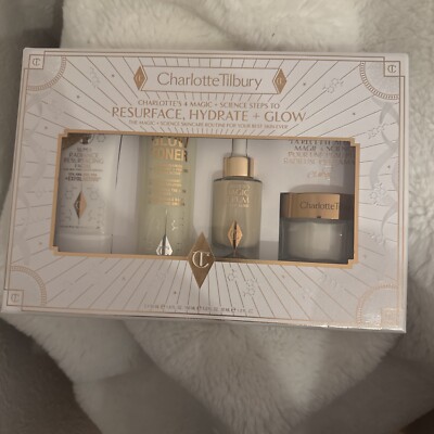 Charliotte Tilbury Resurface Hydrate Glow  Magic Cream Set  Neu