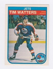 1982-83 O-Pee-Chee - Tim Watters #395 Rookie - NRMT