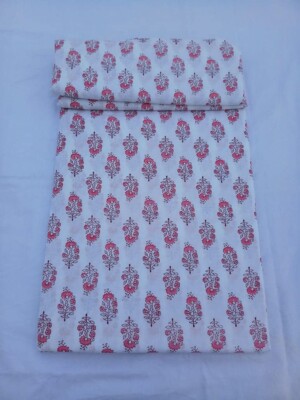 Floral Printed Cotton Lehriya Orange Floral Print Floral Print Women Dress  | eBay