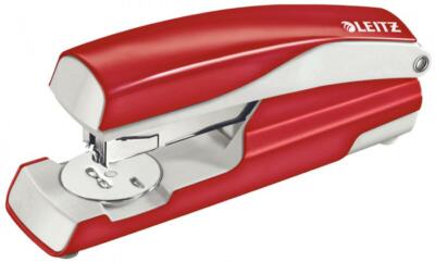 LEITZ Heftgerät Hefter Tacker Nexxt 5522, Heftleistung: 40 Blatt, rot