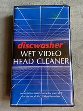 Discwasher Wet Video Head Cleaner VHS Without Cleaning Liquid