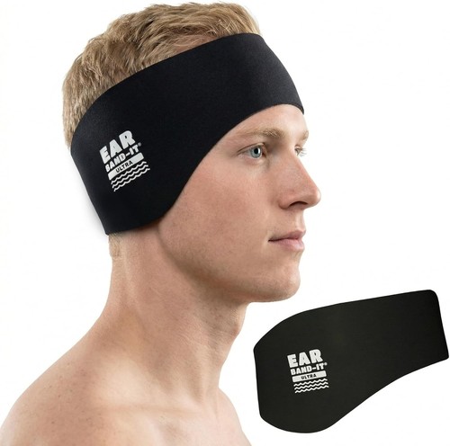 Ultra Neopren Schwimm Stirnband für Kinder & Erwachsene - Gehörschutz Essential - Bild 3 von 10