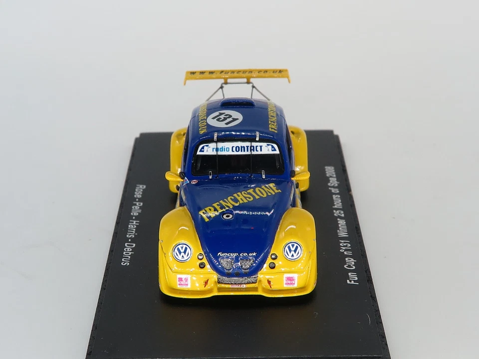 Wolksvagen Fun Cup n° 131 Winner 25 hours of Spa 2008 -  1:43 SPARK S0833 - Immagine 2 di 4