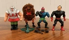 Vtg Masters Universe He-Man Action Figure Lot MOTU Ninjor Trap Jaw Grizzlor