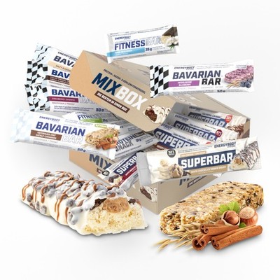 Energybody Systems Protein Riegel Kohlenhydrat Riegel Mix Box