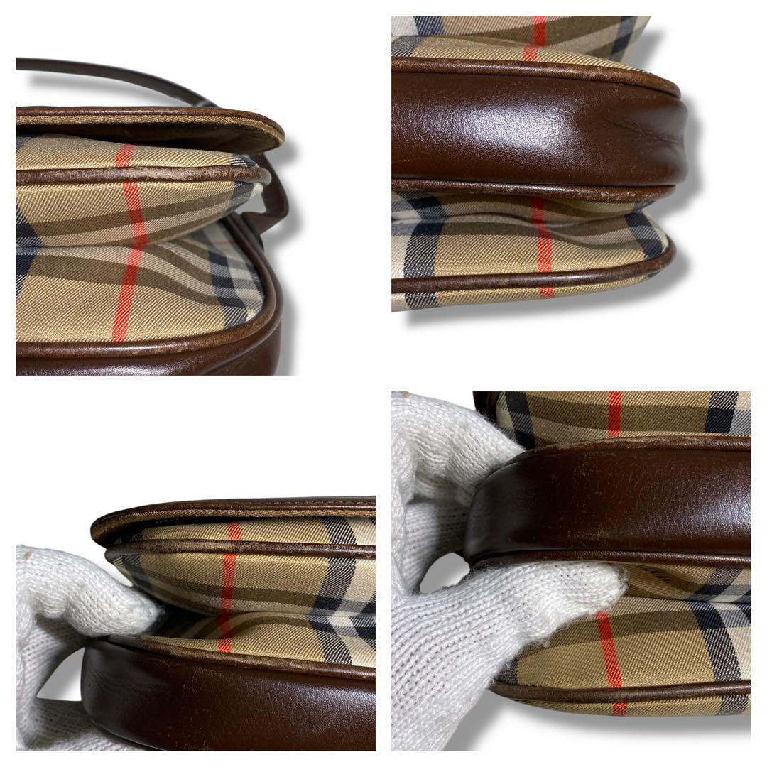Burberry Shoulder Bag Canvas Beige Nova Check Shadow Horse Burberry Shoulder Bag Canvas Beige Nova Check Shadow Horse