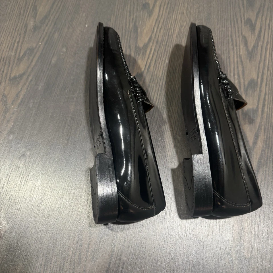 Женские мокасины GH Bass Weejuns Whitney Smiley Penny размер 9/7,5 мл темно-черные туфли - Изображение 2 из 4