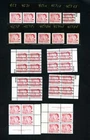 LOT 32686 MINT NH OG 457 CENTENNIALS VARIETIES PLATE BLOCKS SINGLES 2 FDC CANADA