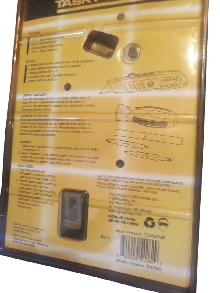 Task Force 10 Pc. Home Tool Set 0346399 - Image 3 of 3