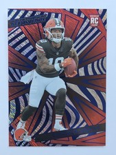 2025 Revolution Quinshon Judkins #236 Blue Storm /549 RC Browns