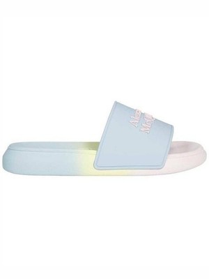 Alexander McQueen Logo-Patch-Slipper 133032893