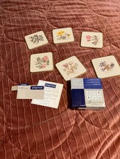 Pimpernel 6 Untersetzer Coasters Gartenblumen Kork