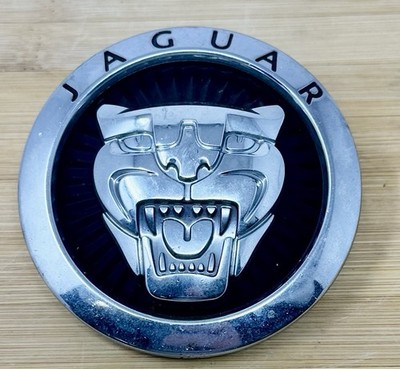 2012-2015 Jaguar XF Front Grille Growler Emblem Badge Logo Chrome