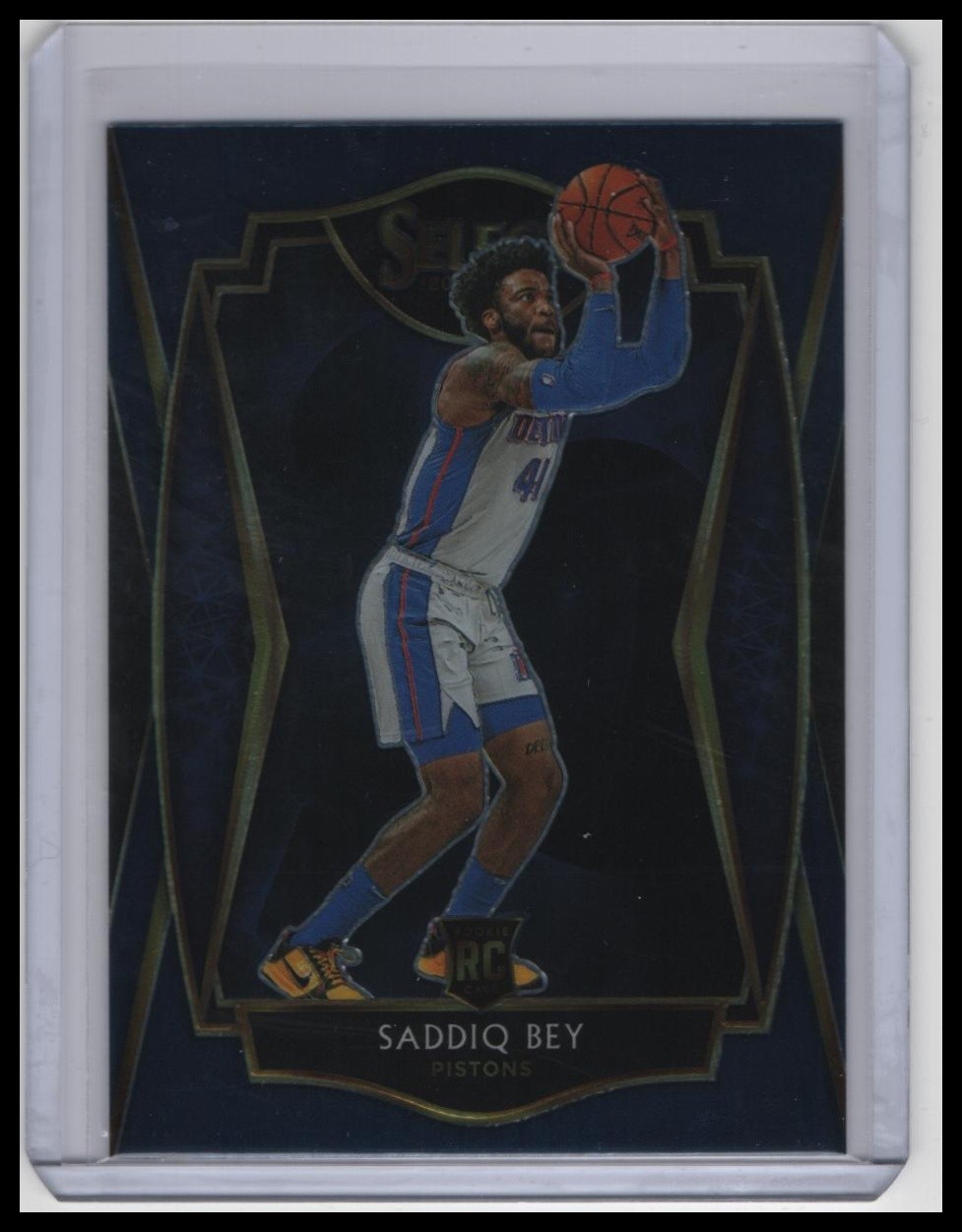 2020-21 Panini Select #175 Saddiq Bey Blue